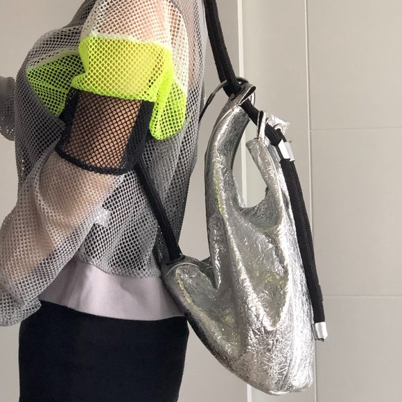 Metallic backpack main image 5